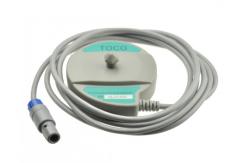 China Edan Fetal Transducer , 6 Pin One Notch Toco Transducer 12 Months Warranty supplier