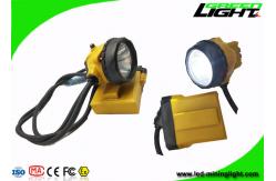 China High Brightness 25000lux Mining Cap Lights Rechargeable Safety Cable Flashing Lamp supplier