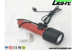 China 3000lux 2200mAh Explosion Proof Torch Light IP68 450lum supplier