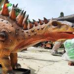 6M Life Size Animatronic Dinosaurs Huayangosaurus Model For Playground
