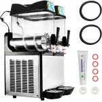 2 bowls 12Lx2 commercial CE certificate ice slush machine margarita machine slushy machine for sale