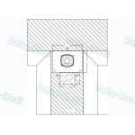 SMMS T Shape Laparotomy Disposable Surgical Packs Integrated Fluid Collection Bag