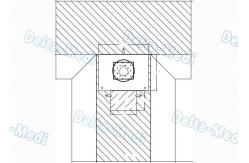 China SMMS T Shape Laparotomy Disposable Surgical Packs Integrated Fluid Collection Bag supplier