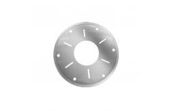China Silver Aluminum Alloy Custom Machined Parts For Customized Clutch Friction Disc supplier