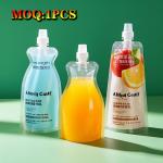 Eco-friendly Plastic Composites Spout Pouch For Customizable Sustainable Packaging