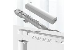 China Heavy Metal Folding Intelligent Remote Control Curtains supplier