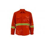 High Visibility Custom Work Shirts XS-3XL Size With Detailed Sleeve Band for sale