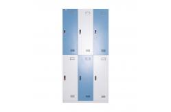 China Public Place 169CM Metal Storage Wardrobe With Lock Steel Locker supplier
