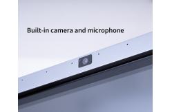 China Flat Panel Smart Interactive Whiteboard 65 inch 75 inch Silver Black Alloy Frame supplier