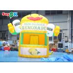 Stand Outdoor Tent Inflatable Lemonade Booth With Air Blower For Promotion