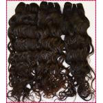 Black Remy Peruvian Virgin Human Hair Extensions 18 22 Loose Wavy Natural Wave