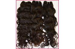 China Black Remy Peruvian Virgin Human Hair Extensions 18 22 Loose Wavy Natural Wave supplier
