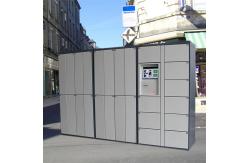 China Metal Storage Barcode / Electronic Laundry Locker , School Student Gym Intelligent Lockers supplier