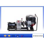 5.5HP 10KN 1 Ton Gas Engine Powered Winch For Tower Erection for sale