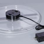 30cm Panel Led Holographic Display 120W With Acrylic Protective Cover