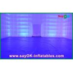 Tent Inflatable Party/Camping Transparent Inflatable Square Tent With Led Lighting for sale