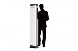 China Refillable 1000ml Free Standing Soap Dispenser Fever Detection Camera supplier