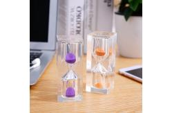 China Custom Acrylic Sand Timer  1/3/5 Minute Tea Hourglass Timer supplier