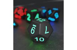 China DND Board Polyhedral Dice Adult Game Magic Trick Pixels Electronic Glow LED Dice supplier