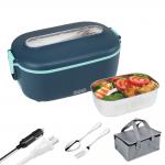 Leakproof Stainless Steel Electric Lunch Box 1.5L Capacity 20min Heating Time Safe And Easy To Clean for sale