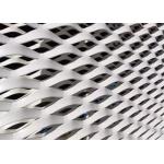 50mm hole size Aluminium Expanded Metal Mesh for Building decoration for sale