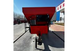 China Trailed Manure Spreader Double Disc Adjustable Spreading Width supplier