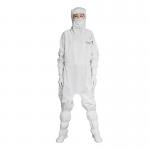 garments Washable ESD Cleanroom filament polyester thread Coverall Lint Free Clothes Clean Room Lab Coats for sale