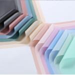 Soft light matte paper, flower wrapping paper, semi-transparent waterproof, solid color Korean plain paper, matte paper, Mother's Day factory wholesale for sale