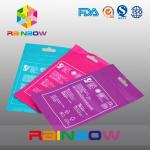 OPP Header Bags With Adhesive Strip For Tissue /  Printed Cellophane Bags With Logo for sale