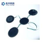 Printed Carbon Pill Type Silicone Rubber Membrane Keyboard for Performance in Pantone/ RAL Colors for sale