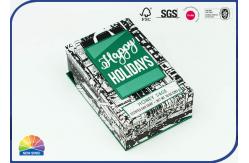 China Holiday Present Package Hinged Lid Cardboard Paper Customized Box supplier