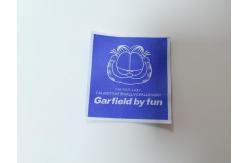 China Customized Design T Shirt Woven Label , Garment Neck Woven Label supplier
