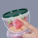 350ml 500ml 700ml Plastic Takeout Containers for Disposable Packing Takeaway Food Lunch for sale