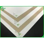 200g 300g thick Sheets White Coated Duplex Board Recycled Grey Back