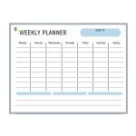 Dry Erase Horizontal Thick Weekly Planner Fridge Magnet Notepad for sale