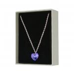 Medium Luxury Paper Jewelry Boxes With Open Way Lid And Base Design Customized
