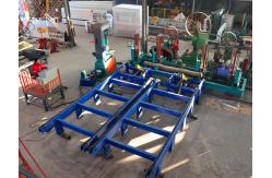 China MJ3310 42'' woodworking vertical log band saw with CNC Automatic Log trolly supplier