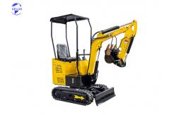 China 1200KG Mini Excavator HT12 Rubber Crawler 1.2ton Small Digger supplier