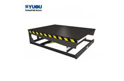 China 500mm Fixed Loading Dock Leveler Electrical 10tons anti skate steel plate customized supplier