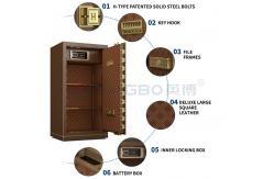 China 95kg Dual Alarm Office Safe Box Electronic Lock YB/N7-120 supplier