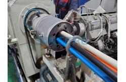 China HDPE Corrugated Optic Spiral Winding Pipe Making Machine supplier