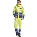 Hivis Yellow Rich Modacrylic Fire Proof Rain Wear Electric Preventing Jacket