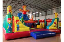 China Manufacturer The Simpsons Inflatable Fun City Inflatable Bouncy House Slide Castle supplier