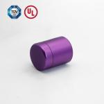 China Aluminum Purple Sign Standoff Adjustable For Acrylic Panel / Grass manufacturer