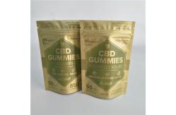 China 5oz 50mg Cbd Gummies Pouch VMPET Stand Up  Pouch supplier
