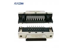 China Right Angle SCSI Connector PCB 14pin 20pin 36pin 50pin 68pin 100pin supplier