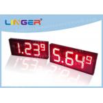 Professional Digital Gas Price Signs / Electronic Gas Price Signs High Definition for sale