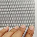 Stainless Steel 304 0.5 Mm Perforated Sheet Micro Round Hole Metal Grill Filter Screen for sale