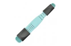 China Kitchen Plastic Adjustable Measuring Spoon Double End Measuring Spoon supplier