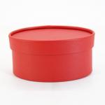 Luxury Red Cardboard Paperboard Oval Paper Gift Box Kraft Packaging for sale